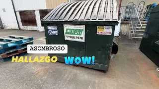 DUMPSTER DIVING ASOMBROSO HALLAZGO 😱#dumpsterdiving