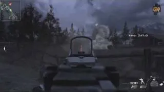 Modern Warfare 2 Special Ops AC-130 Mission Gameplay