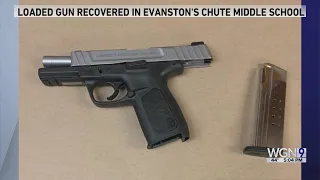 13-year-old found with loaded handgun at Evanston school