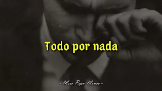 Camilo Sesto - Todo Por Nada (Letra)