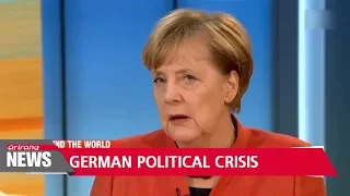 Merkel in favor of snap poll over minority government