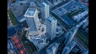 CLOU architects  | Vantone Centre | Hangzhou China | FPV & Mavic Pro High-rise dive
