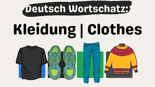 #233: Wortschatz: Kleidung, Klamotten, Kleidungsstücke | Deutsch lernen durch Hören - DldH