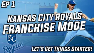 Lets Get it Started - MLB the Show 24 - Kansas City Royals Franchise Mode Ep 1