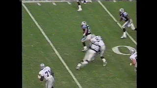 Oakland Raiders vs Carolina Panthers (11-2-1997) "The Raiders And Panthers Battle It Out"