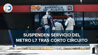 Metro CdMx: Desalojan a usuarios en Barranca del Muerto por presencia de humo