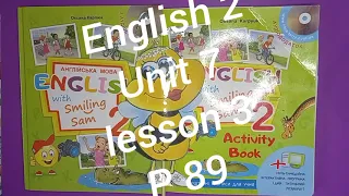 Карпюк 2 клас НУШ англійська мова відеоурок Тема 7 урок з сторінка 89 + робочий зошит