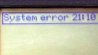 HP Designjet 500/800 System Error 21:10 Repair