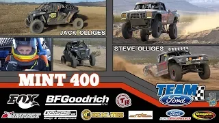 Steve and Jack Olliges at the 2019 BFGoodrich Mint 400