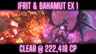 [Ever Crisis] Ifrit & Bahamut EX 1 | Zack (Healer), Tifa (DPS), Matt (DPS)