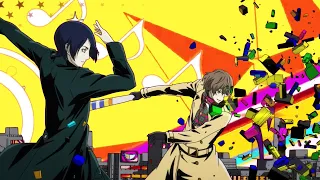 Persona 5 Royal opening in the style of Persona 4 Golden