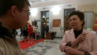 Министр культуры Крыма Арина Новосельская отвечает на вопросы журналиста Сергея Сардыко.