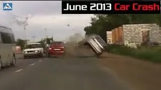 June 2013 # 6 - Car Crash Compilation |18+ Only| Аварии и ДТП Июнь 2013 # 6