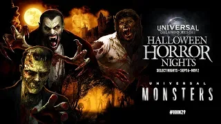 Universal Monsters House Reveal | Halloween Horror Nights 2019