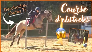 [COUS GOPRO] Saut d'obstacles à fond ! (dérobades, chute ?) 😋08/04/23 - CS'o Landreau