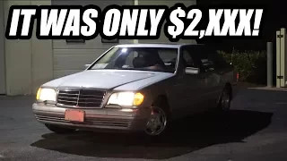 I Bought The Cheapest Mercedes S Class IN THE USA... (AND IT'S MINT!)