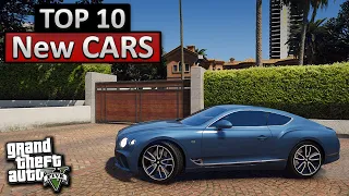 TOP 10 Cars for GTA 5 | Best mods GTA V | Top 10 cars in GTA 5 | GTA 5 Mods