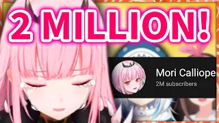 Calli is one of 3 Vtubers who ACHIEVED 2 Million Subs!【Mori Calliope / HololiveEN】