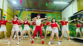 Aerobic Giật Bụng Giảm Mỡ Hiệu Quả - VŨ THÚY AEROBIC