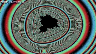 Mandelbrot Set: Really, Really, REALLY Deep Spirals (E2998 or 2^9961)