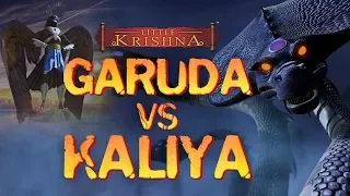 Kaliya vs Garuda | Little Krishna (HD)