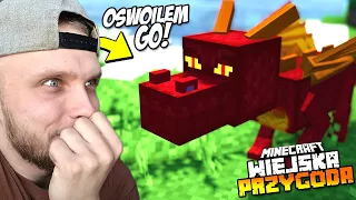 Jak OSWOIĆ MAŁEGO SMOKA w MINECRAFT? *zabawne*