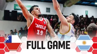 Chile v Argentina | Full Basketball Game | FIBA AmeriCup 2025 Qualifiers