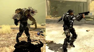 FLOOD CAN INFECT YOU - SGT Johnson Infected by Flood - Halo MCC Flood Firefight