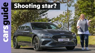 Family wagon! 2024 Genesis G70 review: Shooting Brake | Better bet than new BMW 3 Series Touring?