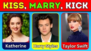 Would Yo Rather | Kiss, Marry, Kick | Celebrity Edition | 35 Hardest Choices Ever | Monsterpedia