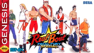 Real Bout: Fatal Fury - Special [Genesis / Mega Drive] (Beta/Wip)