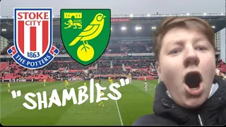 Embarrassed By The Canaries | Stoke City Vs Norwich City Match Day Vlog