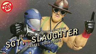 2021 SDCC SGT. SLAUGHTER | Ultimate Edition | Mattel Creations