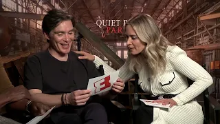 CILLIAN MURPHY & EMILY BLUNT FUNNY MOMENTS *CHEMISTRY*