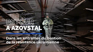 Guerre en Ukraine: dans les entrailles de l'usine Azovstal, symbole de la résistance à Marioupol
