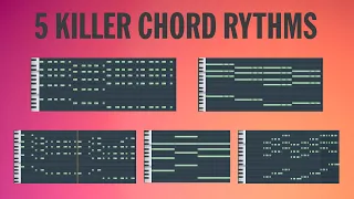 5 CHORD RYTHM PATTERNS FOR EDM (+FREE MIDI)