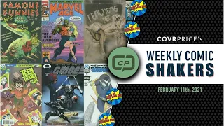 CovrPrice Top Weekly Comic Book Shakers for Feb 11th 2021!