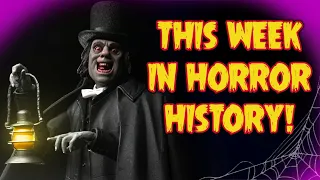 THIS WEEK IN HORROR HISTORY - NECA London After Midnight  - Horror and Sci-Fi anniversaries.