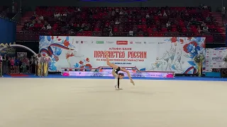 Alisa Stamat Free hands Russian Junior Championships 2024