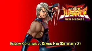 Project Justice: Kurow vs Demon Hyo (Difficulty 8)