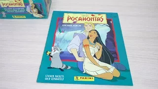 PANINI Покахонтас. Обзор альбома и первые наклейки