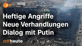 Massive Zerstörungen, Verhandlungen und Dialog: Russlands Krieg gegen die Ukraine - Tag 8