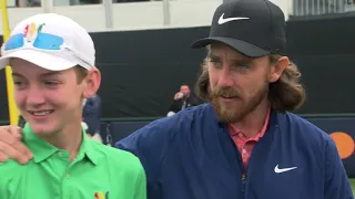 Rickie Fowler & Tommy Fleetwood Surprise Drive, Chip and Putt National Finalists