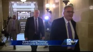 Second day of talks over new Bucks arena