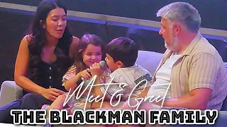 The Blackman Family MEET AND GREET in Manila Philippines