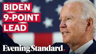 US Election 2020: Joe Biden holds nine-point lead over Trump in opinion polls