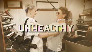 Anne-Marie & Shania Twain - UNHEALTHY (Lyric Video)