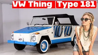 Unveiling the Legend: The VW Thing (Type 181) - A Journey Through Automotive History