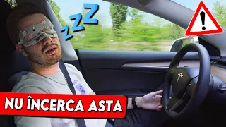 Am adormit la VOLAN pe TESLA AUTOPILOT...