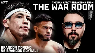 Brandon Moreno vs Brandon Royval 2 | Dan Hardy Breakdown, The War Room Ep. 303